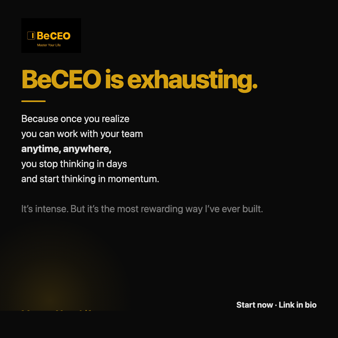 I didn't hire a team